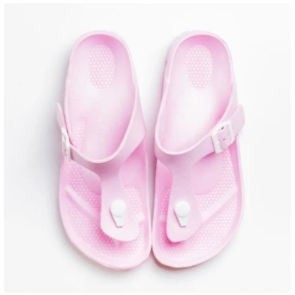 Foam Style Thong Sandals in Pink - Picture 8 of 8